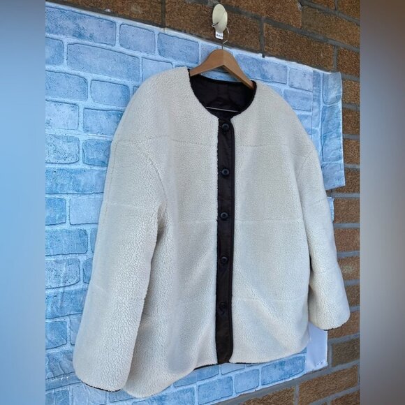 Samsøe Samsøe reversible Naya jacket size medium - Picture 7 of 15